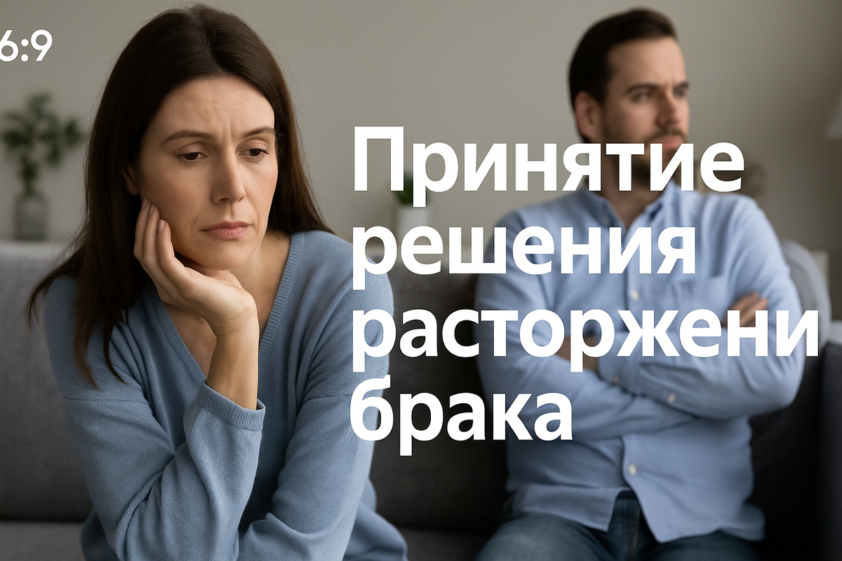 ⚖ Принятие решения о разводе: когда пора уходить