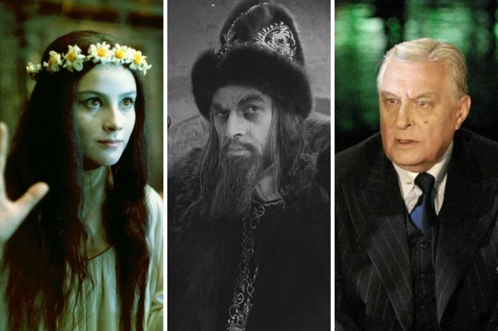    Фото © «Вий» режиссёр Георгий Кропачев / «Иван Грозный» режиссёр Сергей Эйзенштейн / «Мастер и Маргарита» режиссёр Владимир Бортко / Kinopoisk.ru