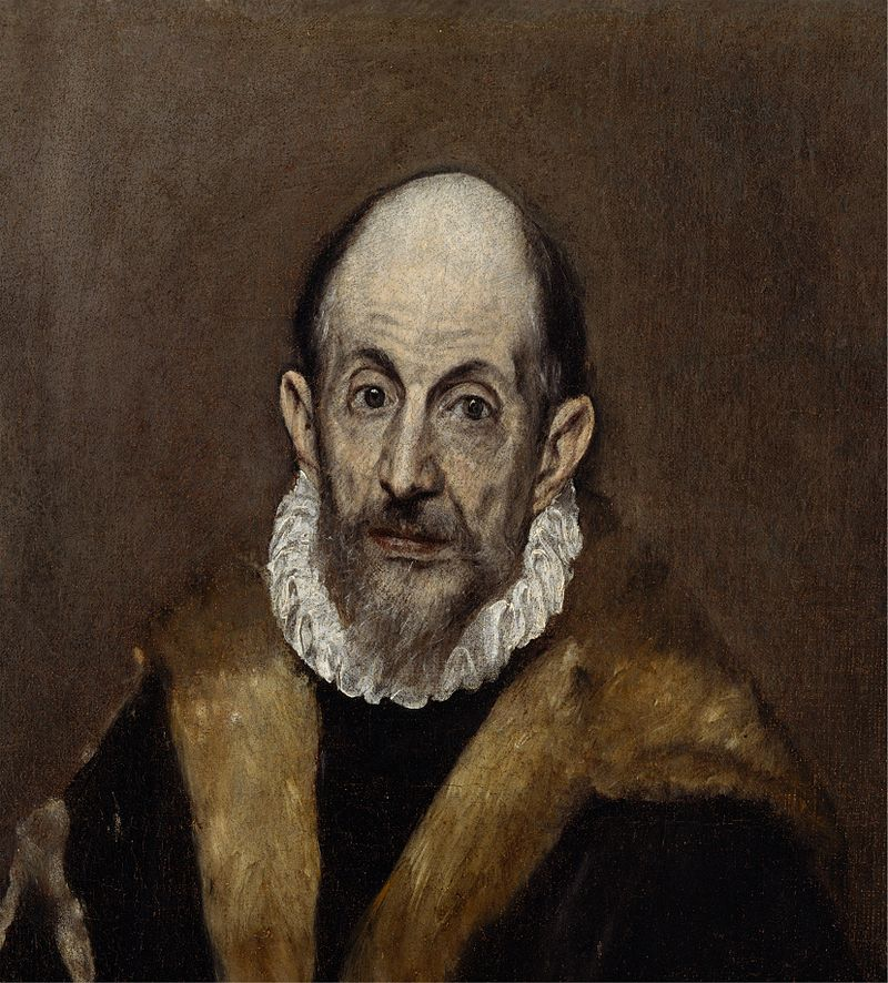 Портрет старика (предположительно Автопортрет), около 1595-1600