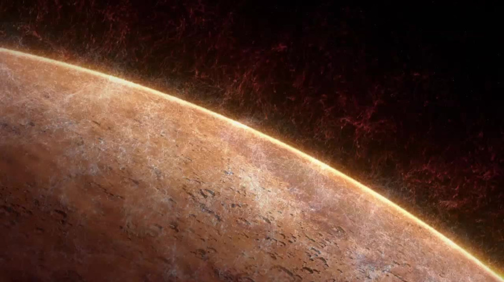    Ученые обнаружили скрытый океан жидкой воды под поверхностью Марса