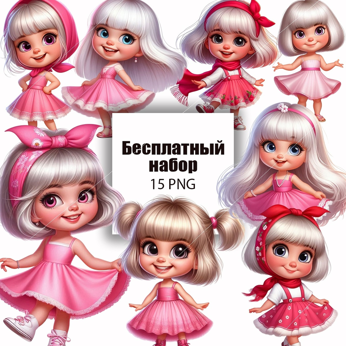 клипарт девочки