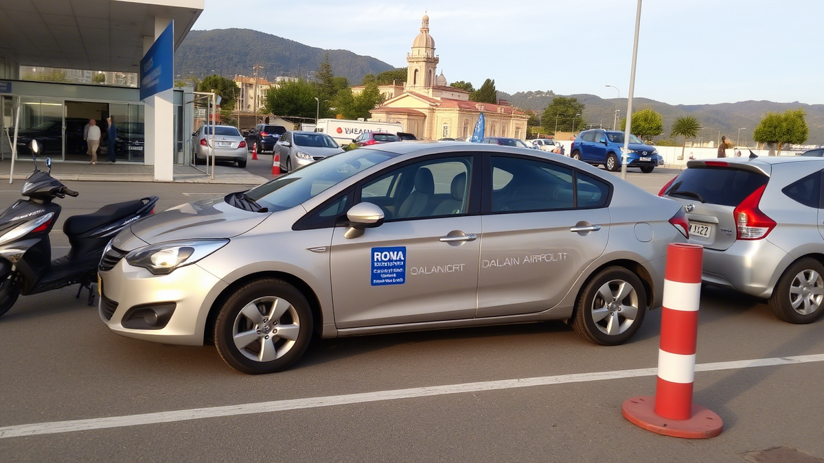 Арендованный автомобиль в Даламане