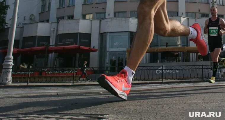 Бежать пришлось долго. Фото: Владимир Жабриков © URA.RU