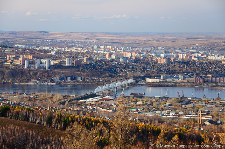 Осенний Красноярск в фотобанке Лори 