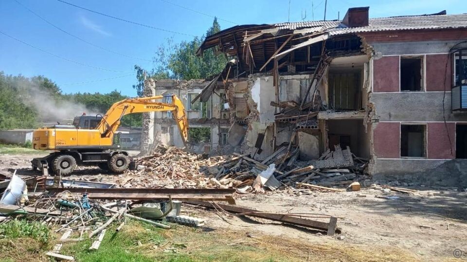    Снос аварийного жилья. Источник: администрация Барнаула