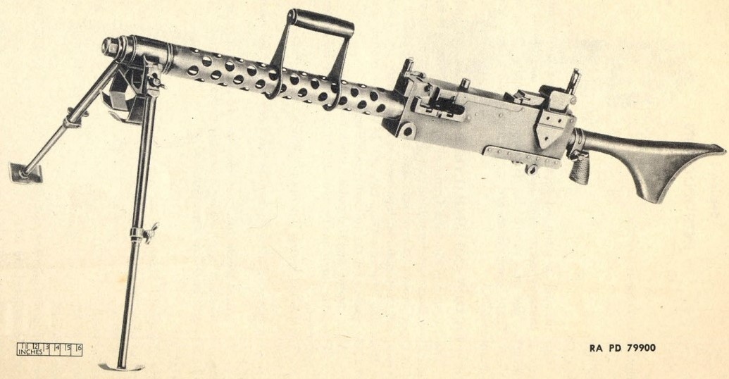 Ручной пулемет М1919А6 (фото из Наставления).