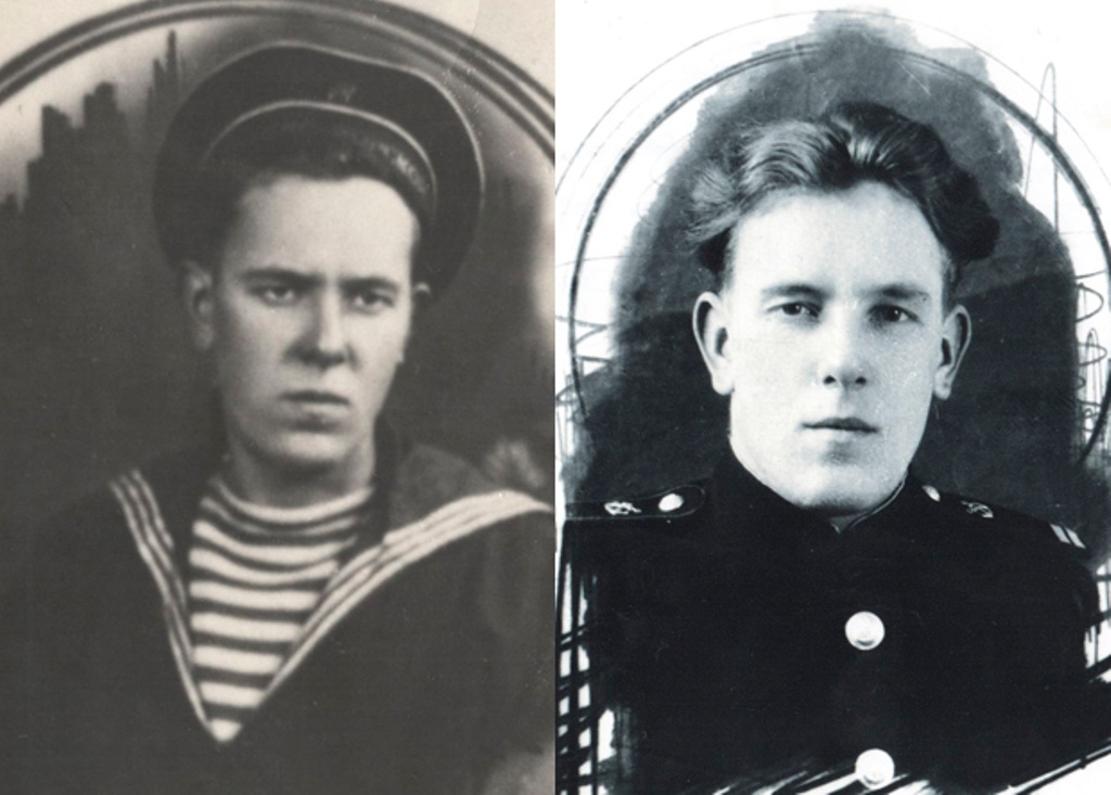 Геннадий Кулаков в годы Великой Отечественной войны. Фото из архива Г.А. Кулакова.