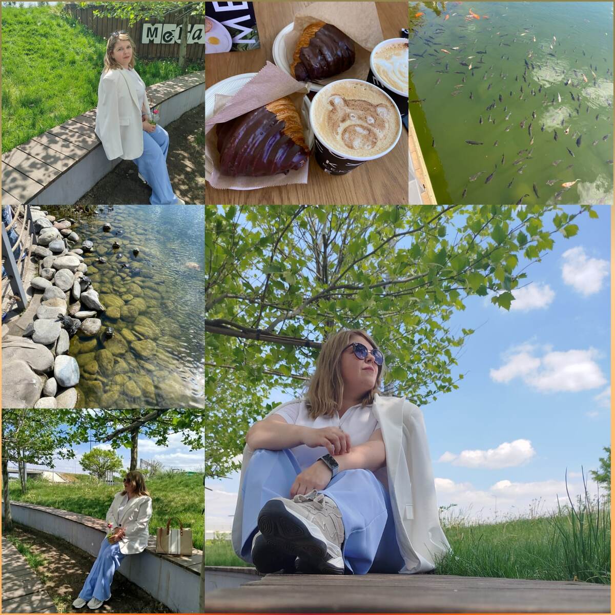 Прогулки с подружкой они такие)Вкусный кофе,беседы по душам и фото