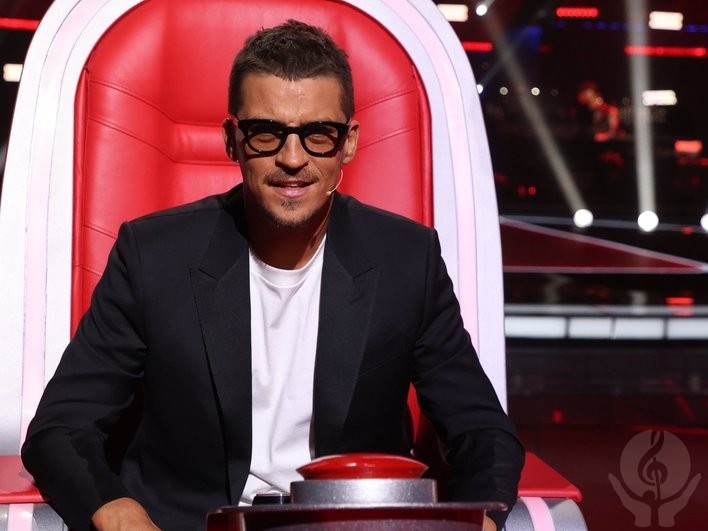    Антон Беляев на съемках шоу «Голос»