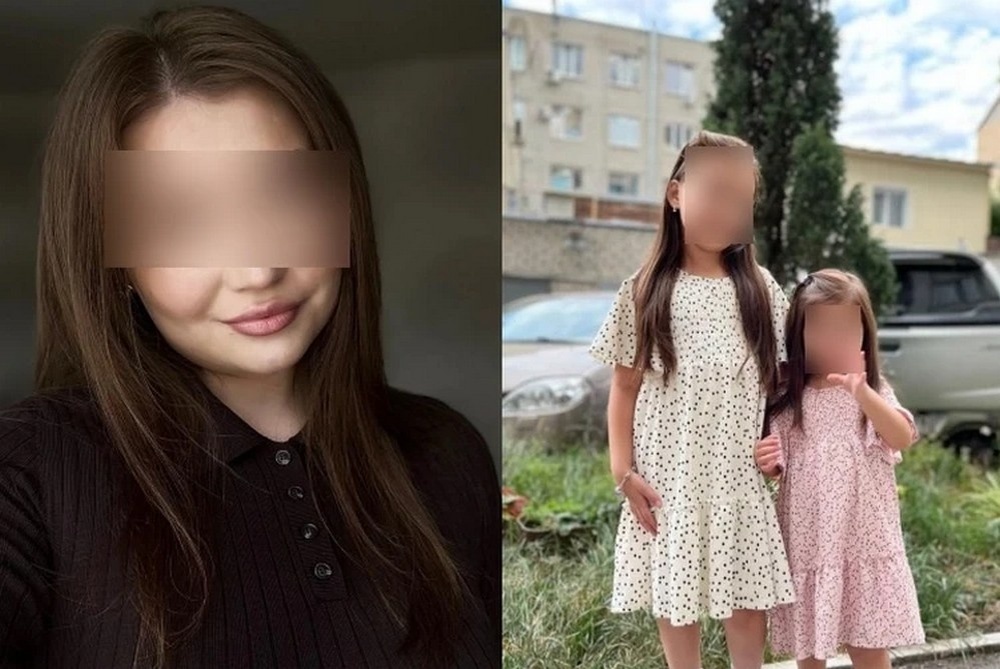 Альмира и ее две дочери. Фото: соцсети