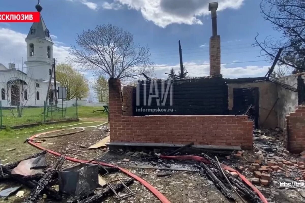    Стала известна причина пожара на острове Белов, где погибла псаломщица