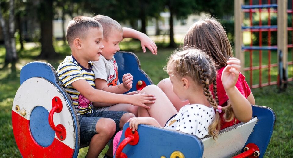    Размещение жителей Курской области в клинском лагере «Звонкие голоса» / Медиасток.рф