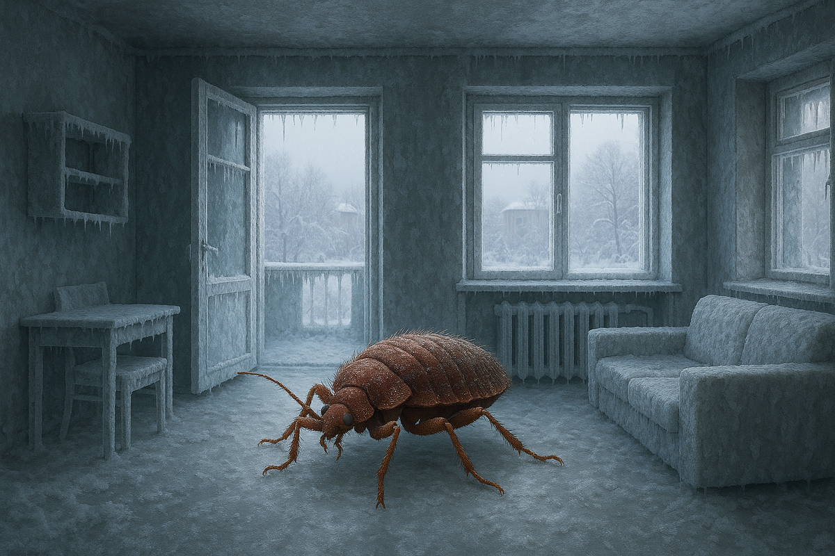 Заморозка клопов в квартире