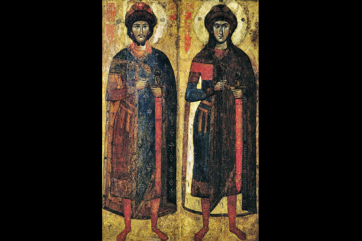 Святые князья Борис и Глеб. Фото: Wikipedia/Общественное достояние