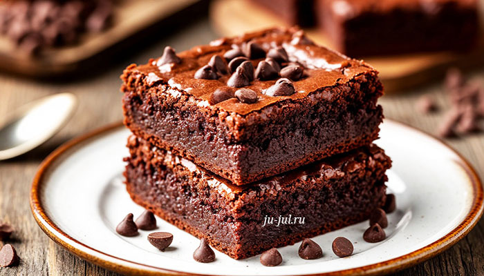 Классический брауни как просто приготовить
