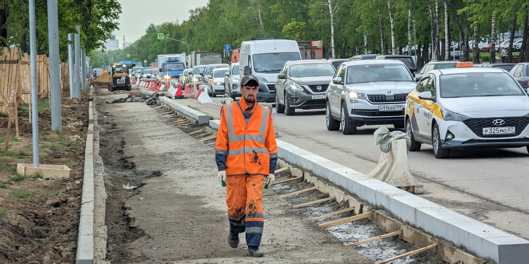 Новое испытание для москвичей. Велодорожки вместо дорог.