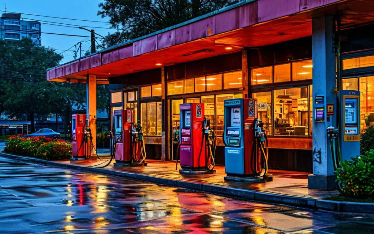    «Газпром нефть» увеличила число АЗС и делает ставку на самообслуживание и трассовые станции Фото: «Шедеврум»