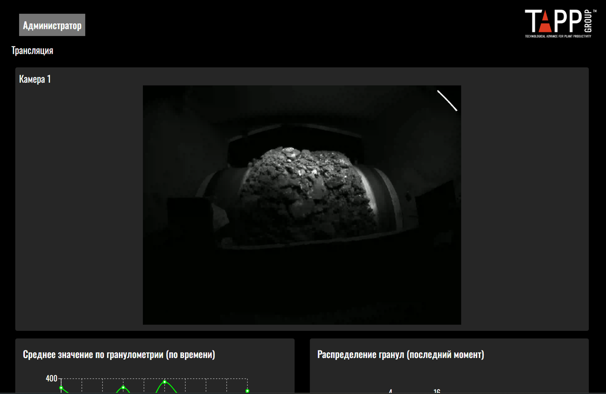 Интерфейс видеоаналитики машинного зрения от TAPP Group
