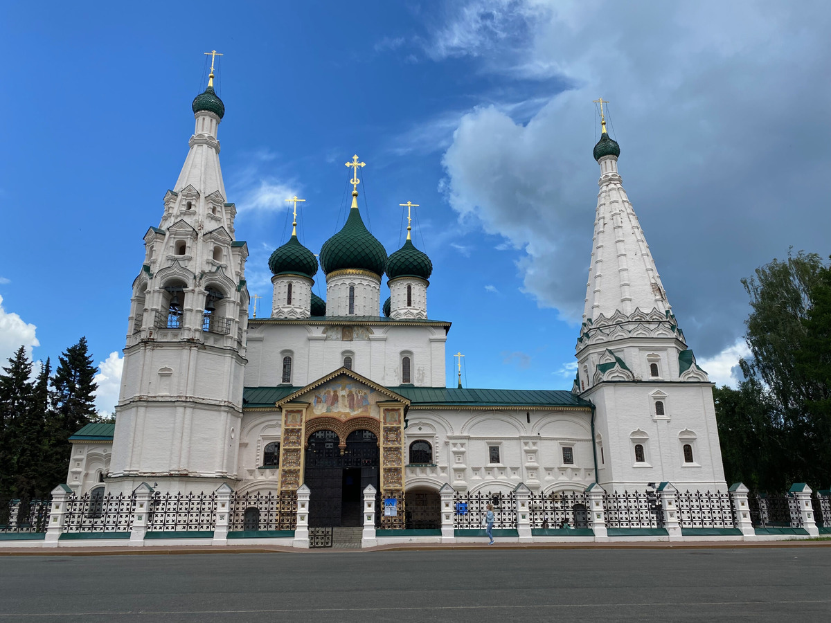 Церковь Ильи Пророка в Ярославле
