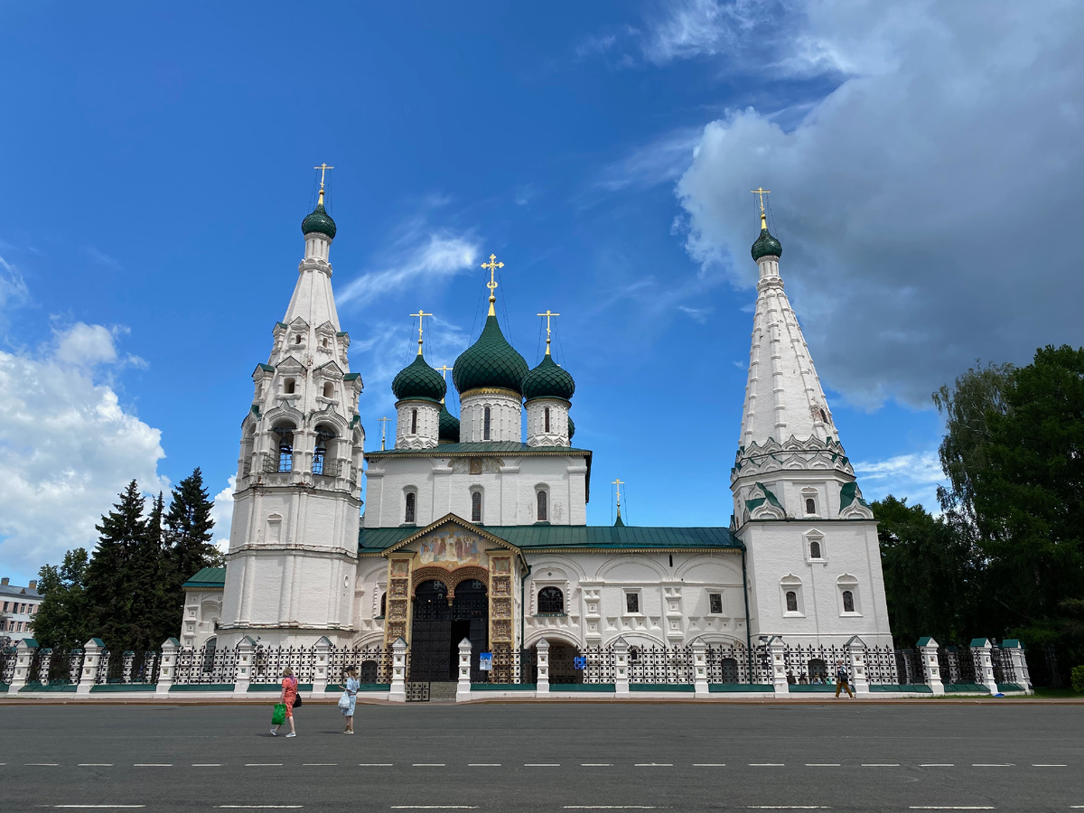 Церковь Ильи Пророка в Ярославле