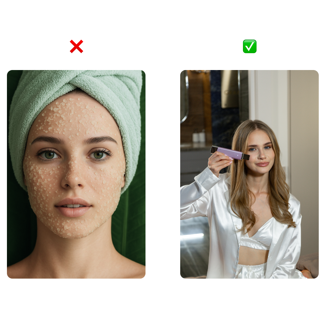 Скраб vs скрабер U-Sonic Ultra Box