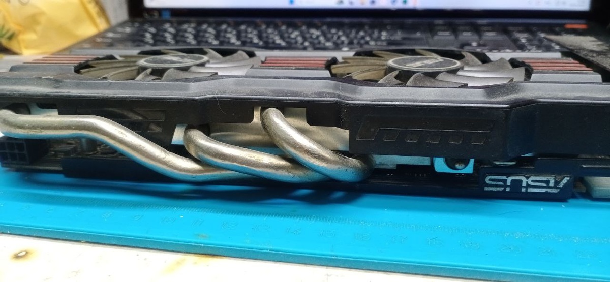 Охлаждение видеокарты.