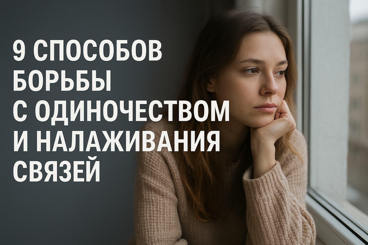 9 способов борьбы с одиночеством и налаживания связей
