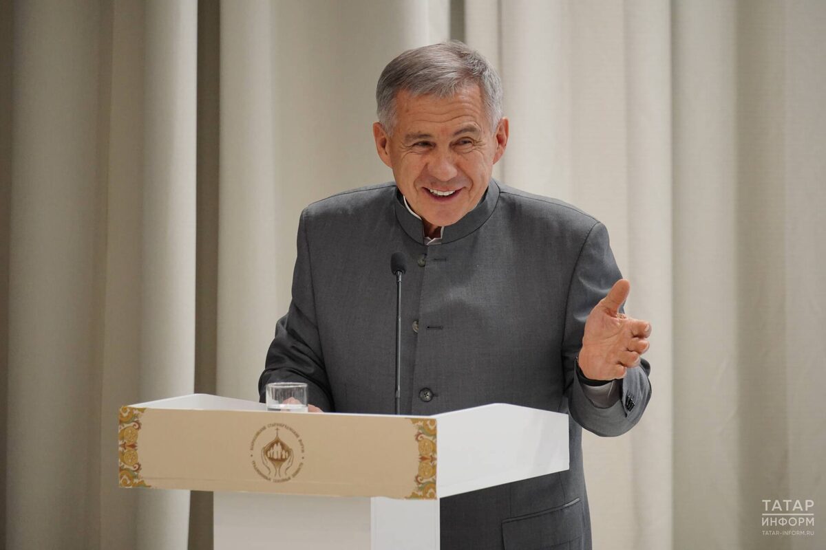 Раис Татарстана Рустам МиннихановФото: © Владимир Васильев / «Татар-информ»