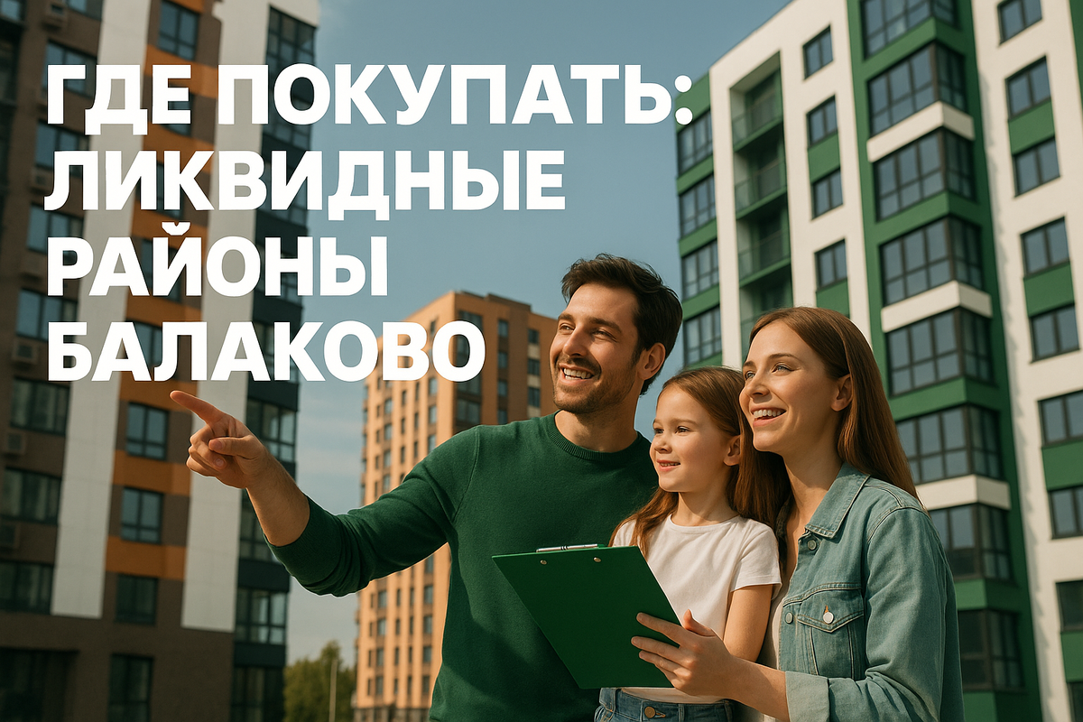 Топ-3 района Балаково для покупки вторички в 2025 году