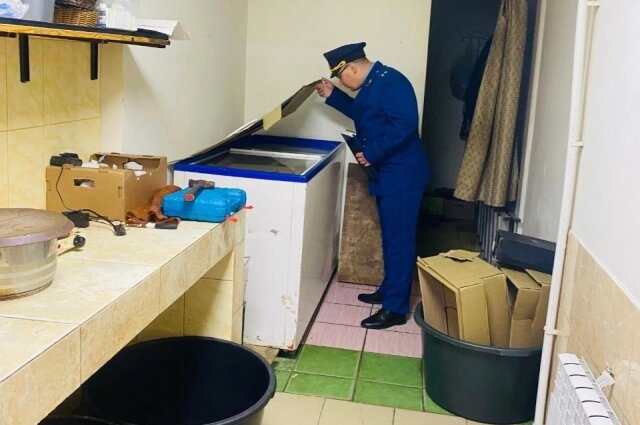    Кухня кафе «Зира». Фото: Прокуратура Ленинградской области.