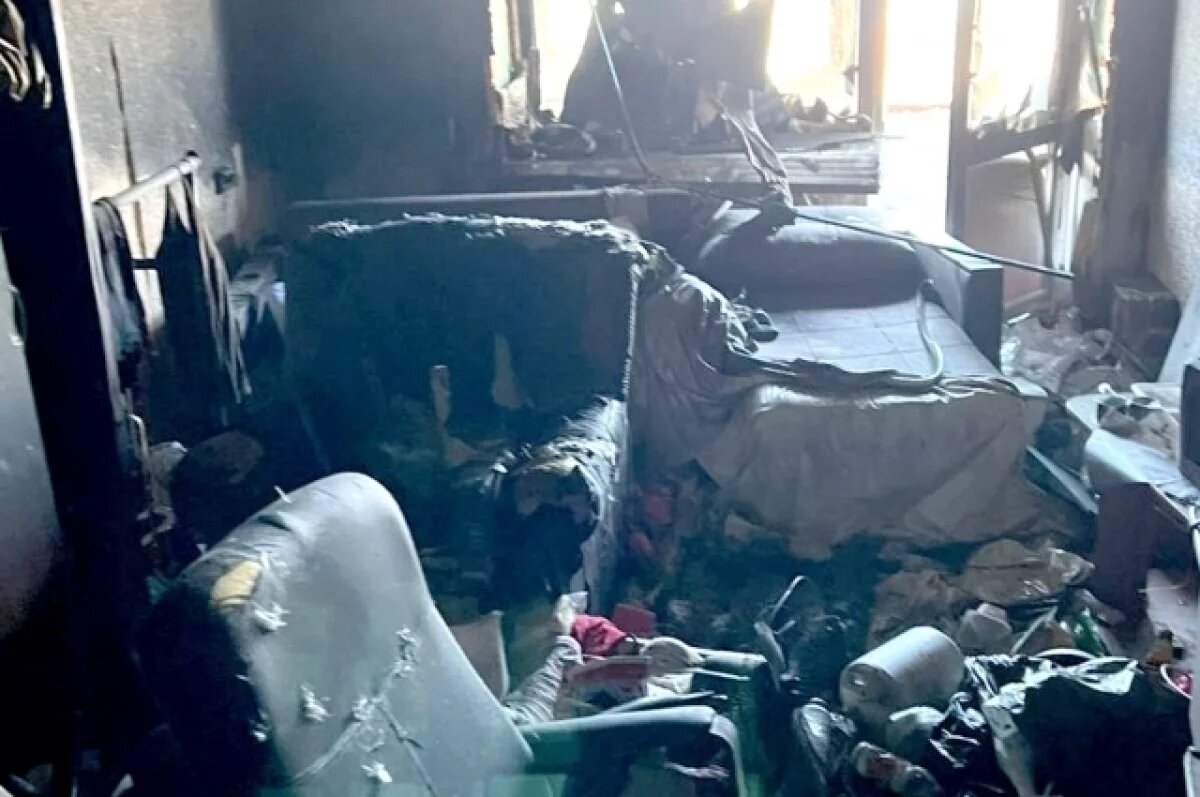    Томские пожарные спасли из огня пять человек