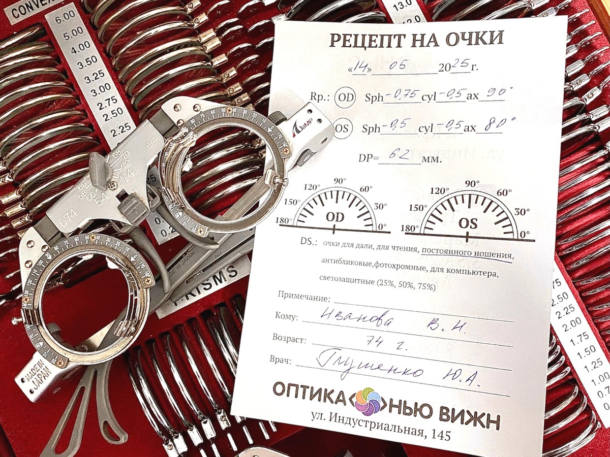 Получили рецепт от офтальмолога, но не понимаете, что означают все эти цифры и аббревиатуры? Разбираемся по порядку, чтобы правильно подобрать очки или линзы.