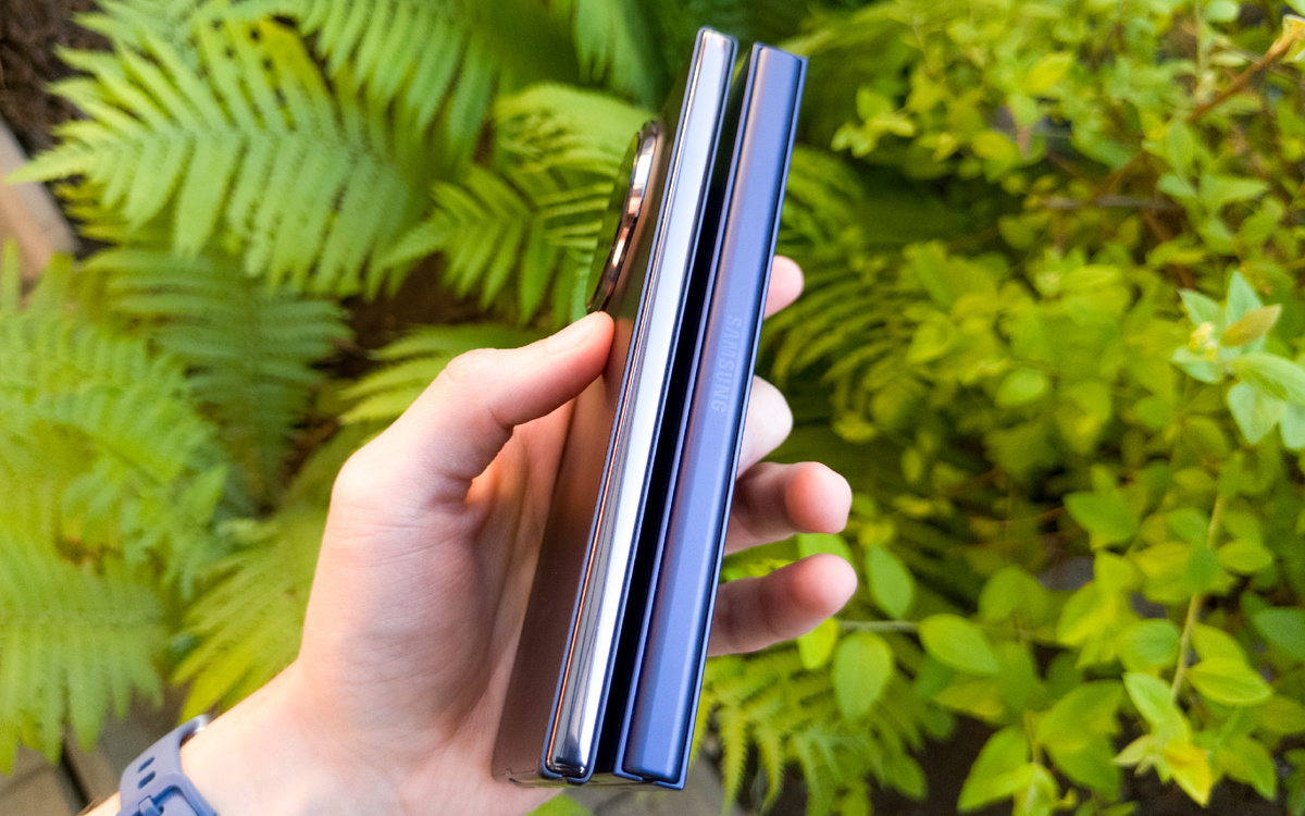 Даже так видна разница в толщине