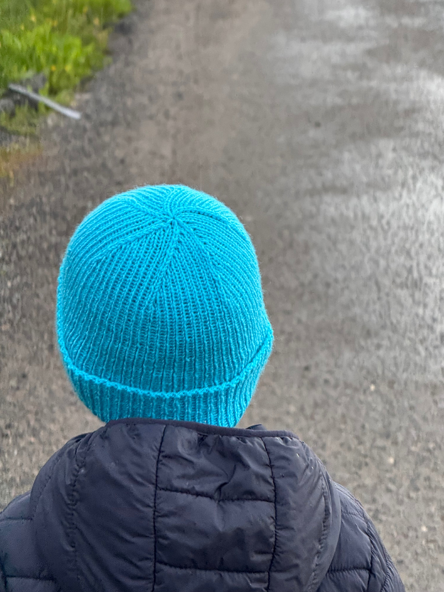 Вид шапки сзади