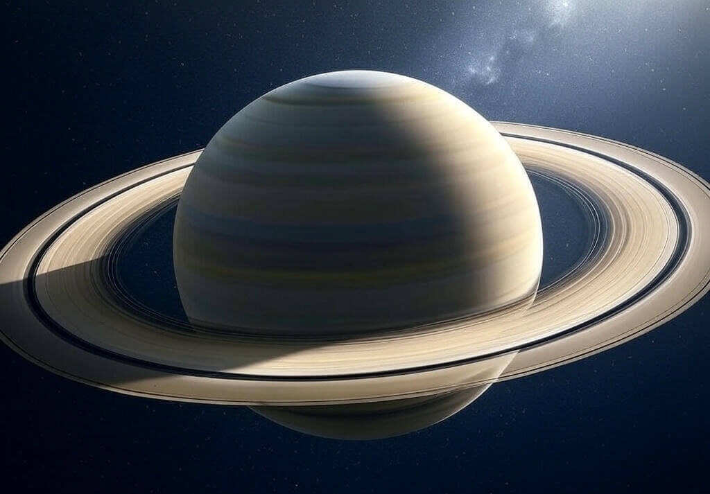    Кольца есть у многих планет, просто у Сатурна они самые заметные