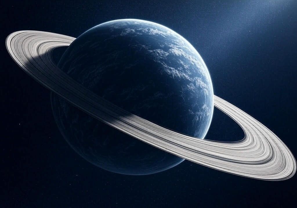    У Земли тоже может образоваться кольцо , но оно точно не будет состоять изо льда