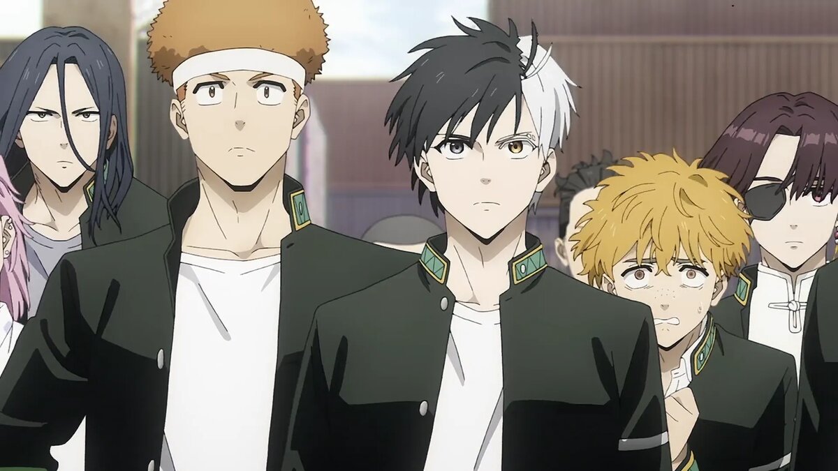 Кадр из аниме «Ветролом»   📷