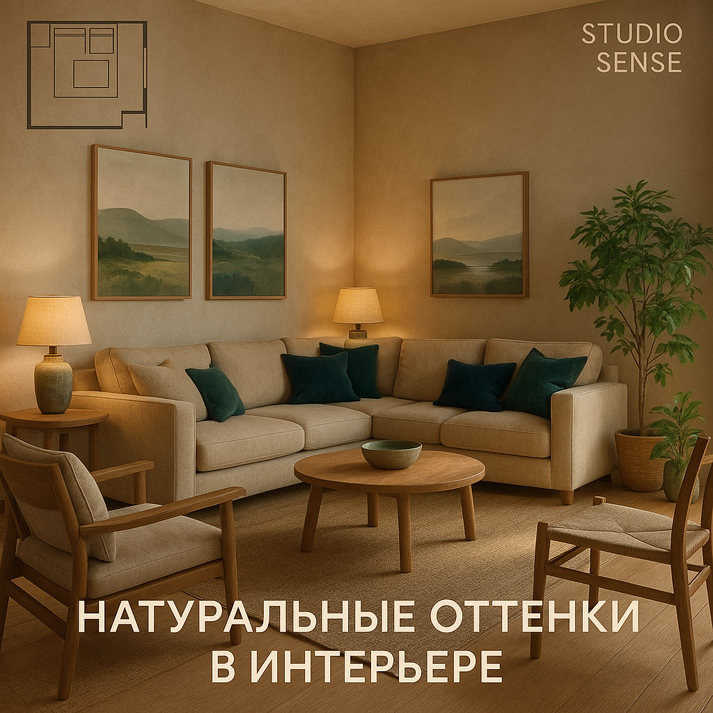    Натуральные цвета для создания умиротворяющей обстановки Keri