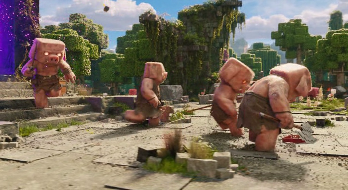 Кадр из фильма "Майнкрафт в кино" (2025)