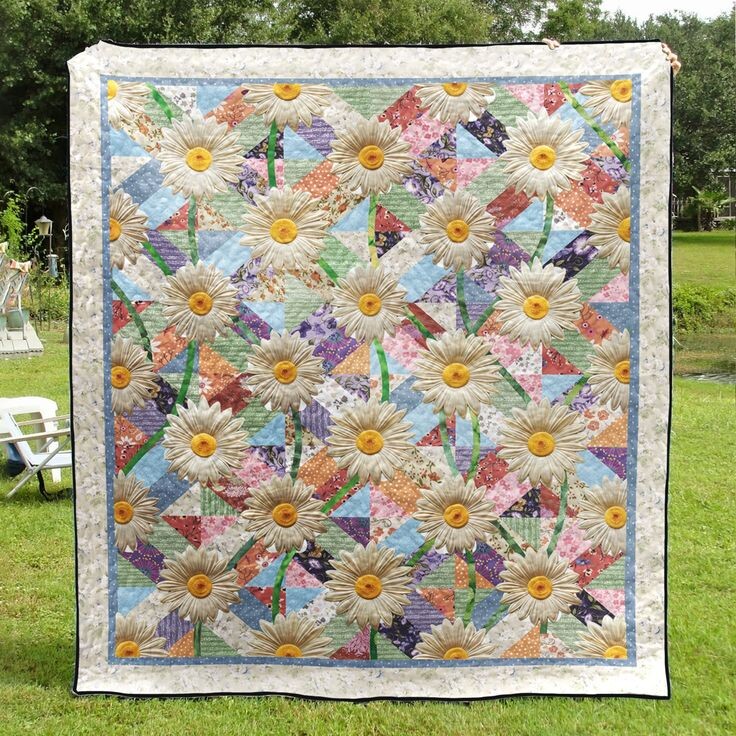 Художественное одеяло Flower  