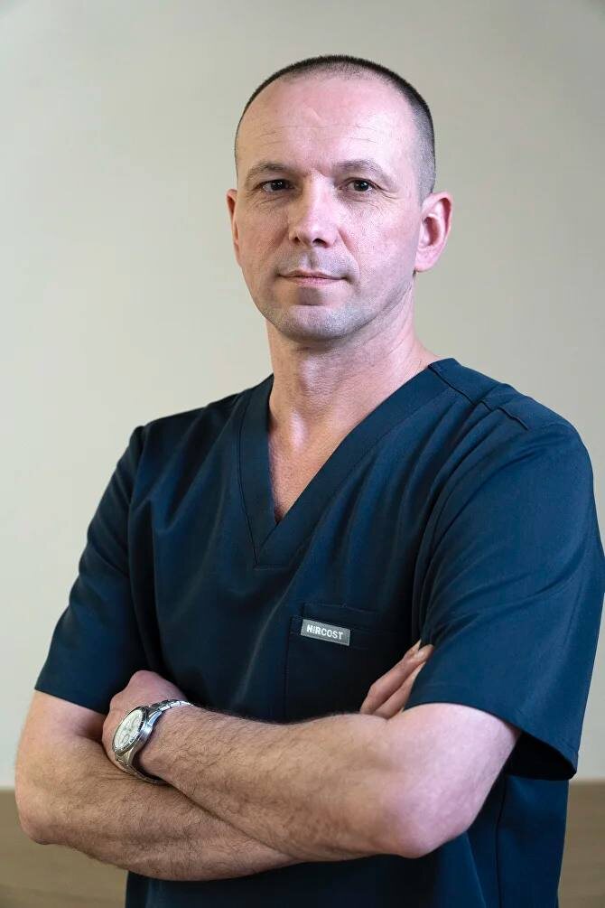 Алексей Ольховский, кинезиолог, реабилитолог медицинского центра KINEZIO