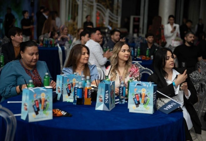 Презентация газированных напитков SABA, Ашхабад, Туркменистан, 11 мая, 2025 года