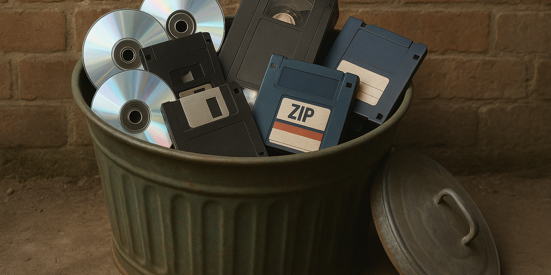 5 накопителей информации, которые ушли в прошлое