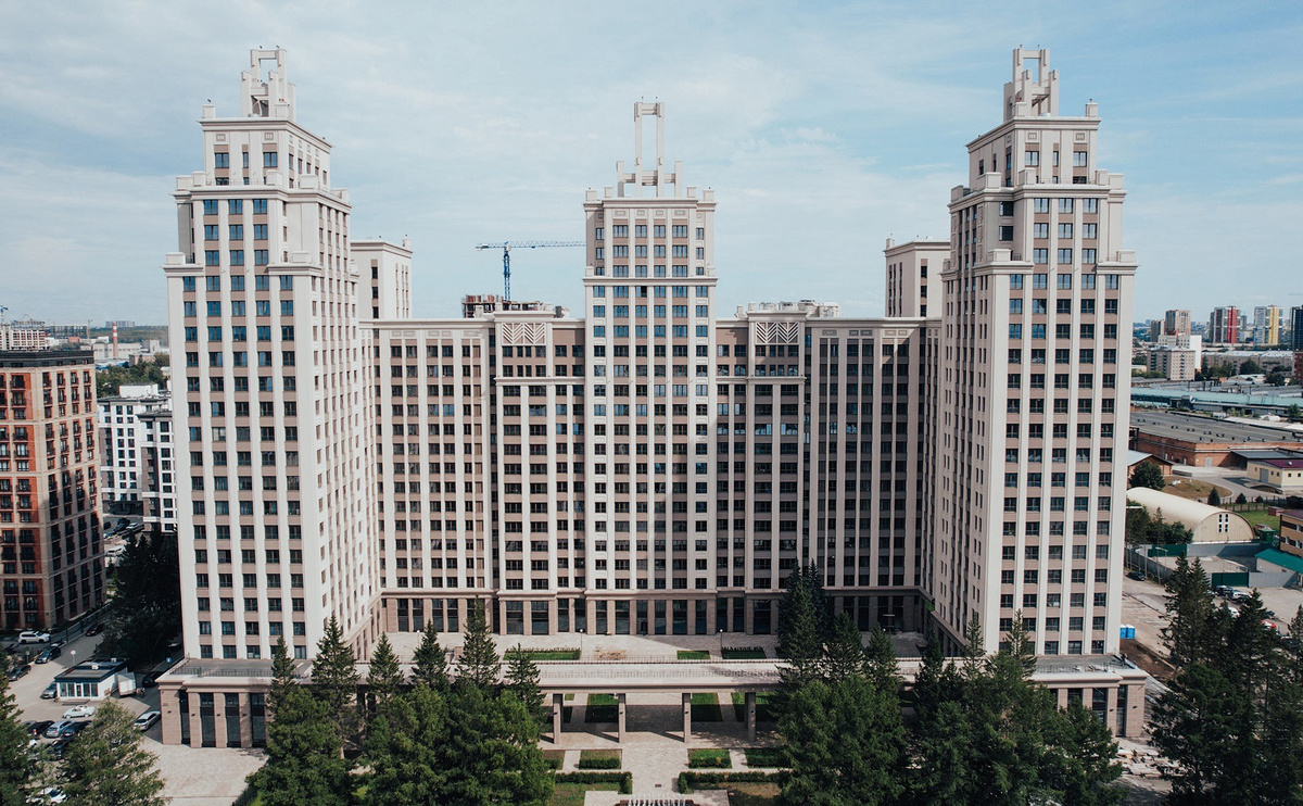 Жилой комплекс Нобель. Новосибирск, Красный проспект 220