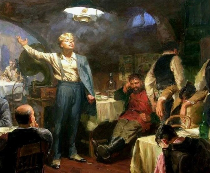 Будто кто-то мне в кабацкой драке саданул под сердце финский нож / фото stihi.ru