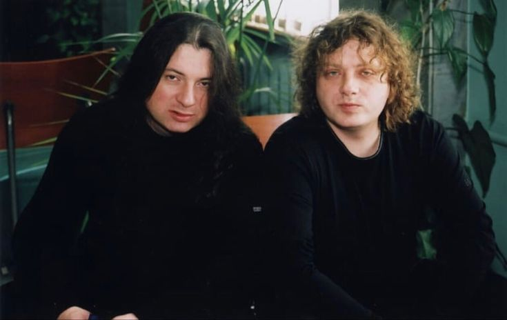 Костяк группы "Агата Кристи" - братья Вадим (слева) и Глеб Самойловы