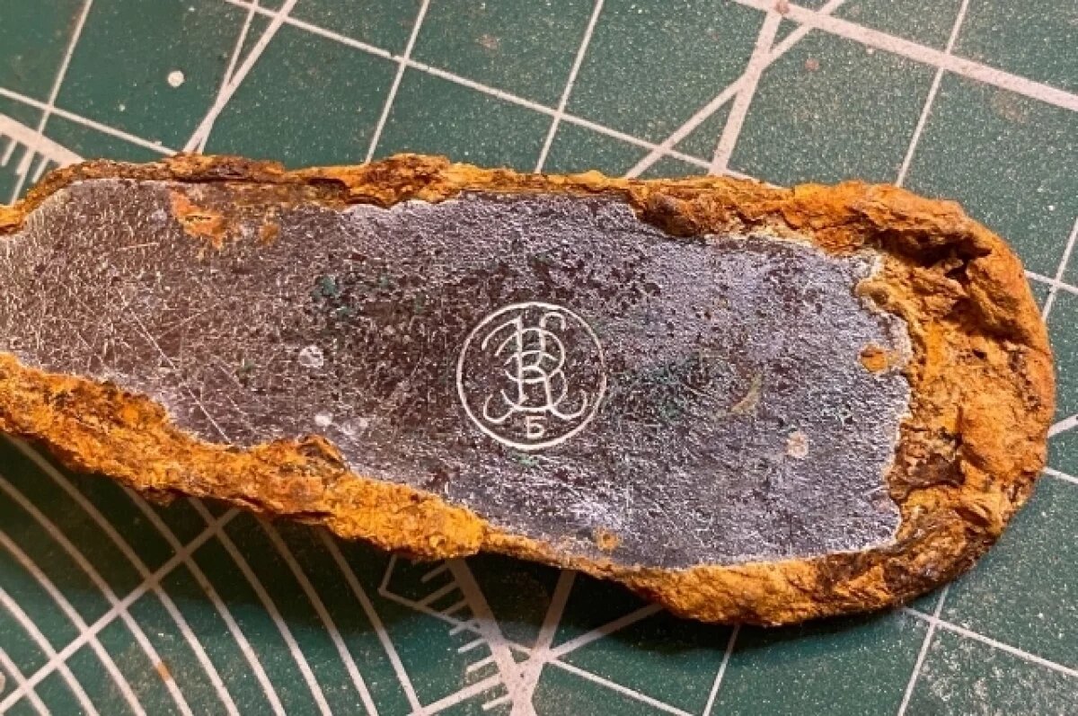    В Тверской области вместе с останками бойца нашли возможную ладанку