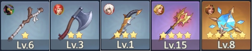 Call of Antia - рейтинг оружия. 