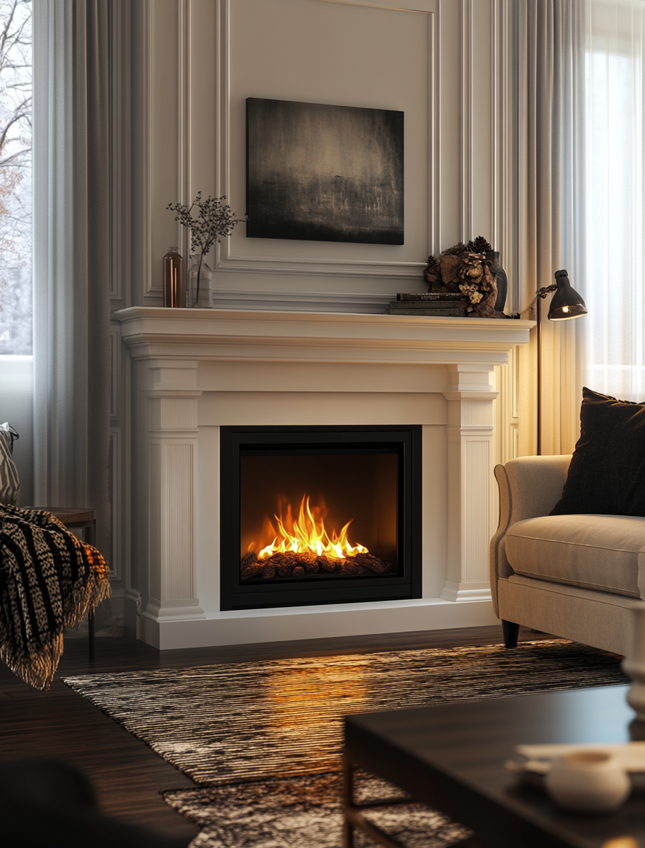    Электрический камин Country 26: создайте уют и стиль в своем доме с 3D эффектом пламени Helios 26 Kamin