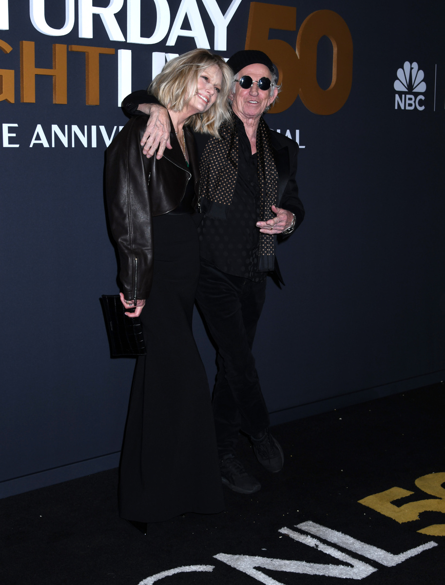 Кит Ричардс и Патти Хансен. Фото: Global Look Press